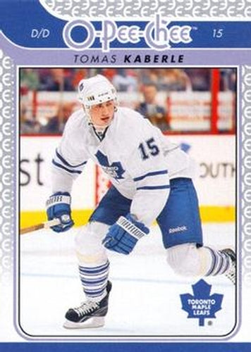 #36 Tomas Kaberle - Toronto Maple Leafs - 2009-10 O-Pee-Chee Hockey