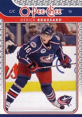 #389 Derick Brassard - Columbus Blue Jackets - 2009-10 O-Pee-Chee Hockey