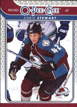 #408 Chris Stewart - Colorado Avalanche - 2009-10 O-Pee-Chee Hockey
