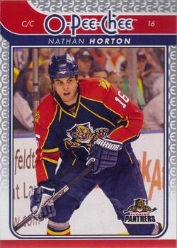 #450 Nathan Horton - Florida Panthers - 2009-10 O-Pee-Chee Hockey