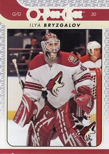 #476 Ilya Bryzgalov - Phoenix Coyotes - 2009-10 O-Pee-Chee Hockey