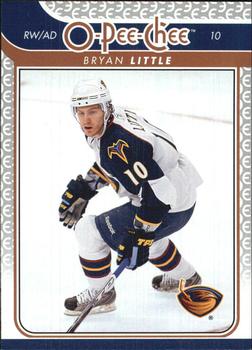 #482 Bryan Little - Atlanta Thrashers - 2009-10 O-Pee-Chee Hockey