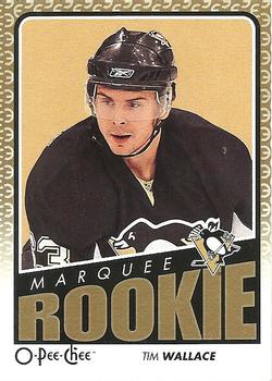 #505 Tim Wallace - Pittsburgh Penguins - 2009-10 O-Pee-Chee Hockey