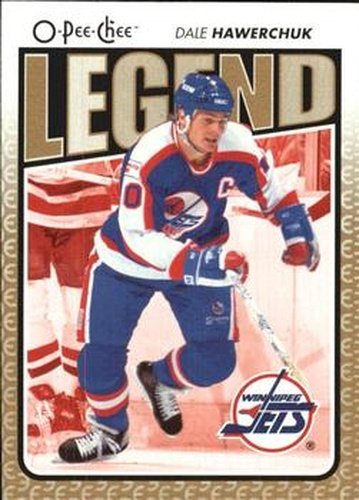 #554 Dale Hawerchuk - Winnipeg Jets - 2009-10 O-Pee-Chee Hockey