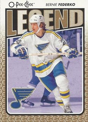 #559 Bernie Federko - St. Louis Blues - 2009-10 O-Pee-Chee Hockey