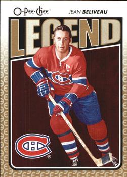#572 Jean Beliveau - Montreal Canadiens - 2009-10 O-Pee-Chee Hockey