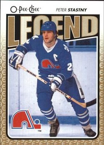 #579 Peter Stastny - Quebec Nordiques - 2009-10 O-Pee-Chee Hockey