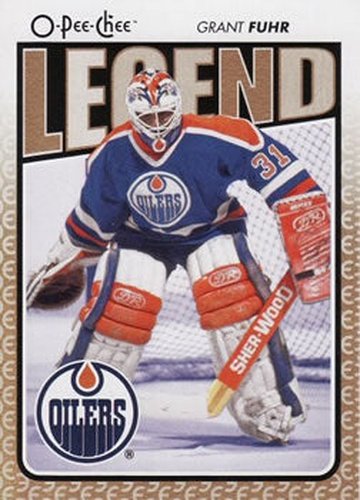 #581 Grant Fuhr - Edmonton Oilers - 2009-10 O-Pee-Chee Hockey