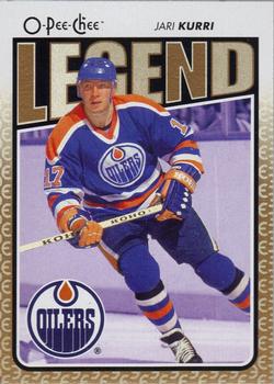 #589 Jari Kurri - Edmonton Oilers - 2009-10 O-Pee-Chee Hockey