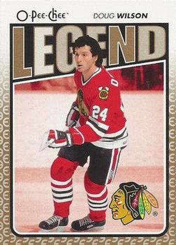 #590 Doug Wilson - Chicago Blackhawks - 2009-10 O-Pee-Chee Hockey