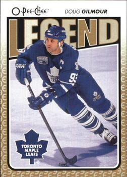 #594 Doug Gilmour - Toronto Maple Leafs - 2009-10 O-Pee-Chee Hockey