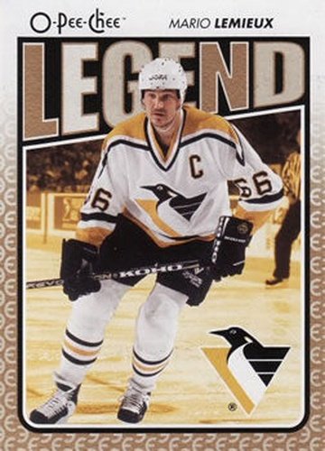 #597 Mario Lemieux - Pittsburgh Penguins - 2009-10 O-Pee-Chee Hockey