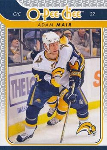 #60 Adam Mair - Buffalo Sabres - 2009-10 O-Pee-Chee Hockey