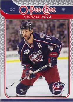 #63 Michael Peca - Columbus Blue Jackets - 2009-10 O-Pee-Chee Hockey