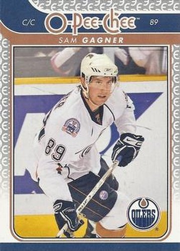 #65 Sam Gagner - Edmonton Oilers - 2009-10 O-Pee-Chee Hockey