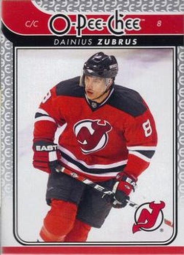 #68 Dainius Zubrus - New Jersey Devils - 2009-10 O-Pee-Chee Hockey
