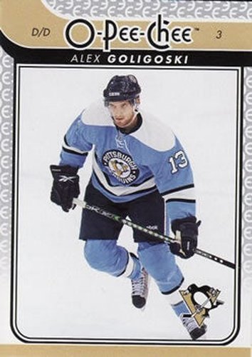 #71 Alex Goligoski - Pittsburgh Penguins - 2009-10 O-Pee-Chee Hockey