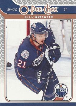 #79 Ales Kotalik - Edmonton Oilers - 2009-10 O-Pee-Chee Hockey