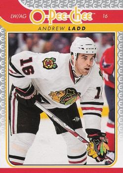 #81 Andrew Ladd - Chicago Blackhawks - 2009-10 O-Pee-Chee Hockey