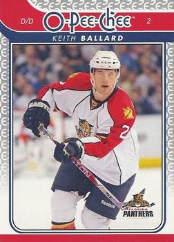 #85 Keith Ballard - Florida Panthers - 2009-10 O-Pee-Chee Hockey