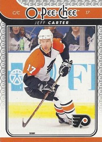 #90 Jeff Carter - Philadelphia Flyers - 2009-10 O-Pee-Chee Hockey
