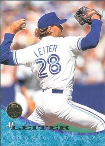 #95 Al Leiter - Toronto Blue Jays - 1994 Leaf Baseball