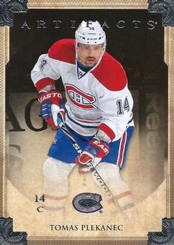 #95 Tomas Plekanec - Montreal Canadiens - 2013-14 Upper Deck Artifacts Hockey