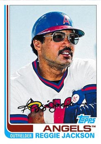 #95 Reggie Jackson - California Angels - 2013 Topps Archives Baseball
