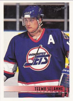 #95 Teemu Selanne - Winnipeg Jets - 1994-95 O-Pee-Chee Premier Hockey