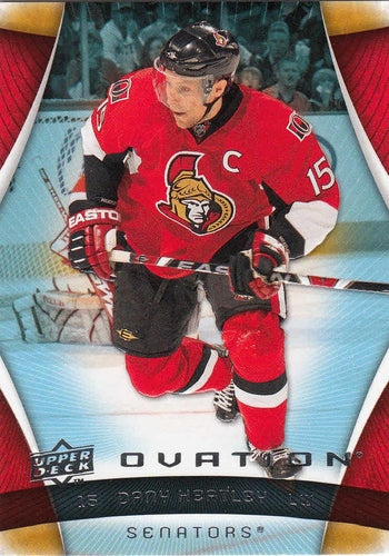 #95 Dany Heatley - Ottawa Senators - 2009-10 Upper Deck Ovation Hockey