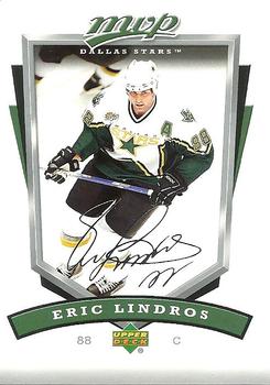 #95 Eric Lindros - Dallas Stars - 2006-07 Upper Deck MVP Hockey