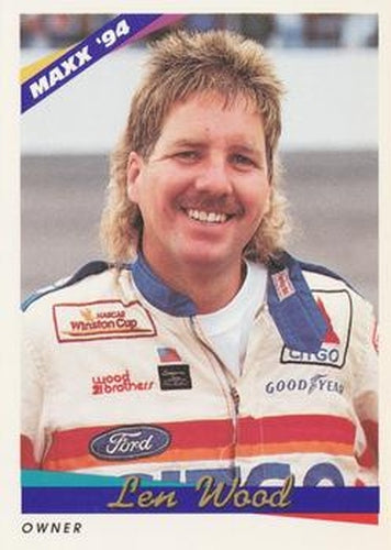 #95 Len Wood - Wood Brothers Racing - 1994 Maxx Racing