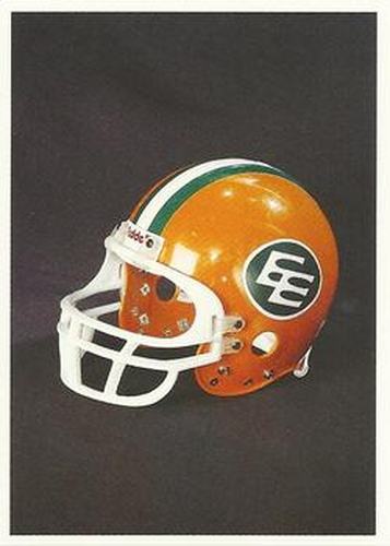 #95 Edmonton Eskimos Checklist - Edmonton Eskimos - 1992 All World CFL Football