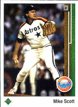#295 Mike Scott - Houston Astros - 1989 Upper Deck Baseball