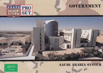 #95 Saudia Arabia System - 1991 Pro Set Desert Storm