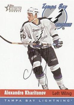 #95 Alexander Kharitonov - Tampa Bay Lightning - 2000-01 Topps Heritage Hockey