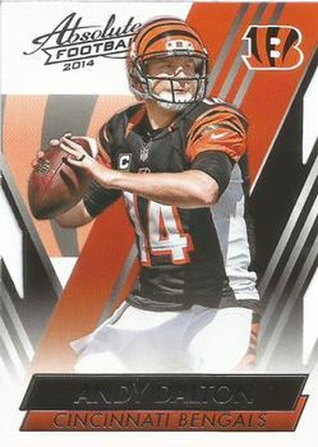 #95 Andy Dalton - Cincinnati Bengals - 2014 Panini Absolute - Retail Football
