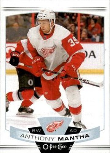 #95 Anthony Mantha - Detroit Red Wings - 2019-20 O-Pee-Chee Hockey