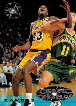 #95 Cedric Ceballos - Los Angeles Lakers - 1995-96 Stadium Club Basketball