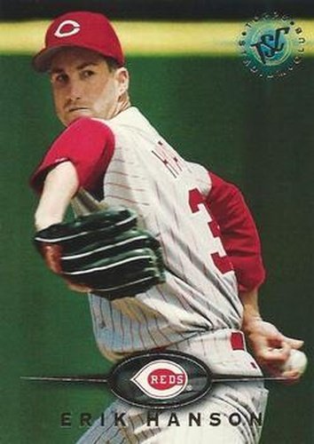 #95 Erik Hanson - Cincinnati Reds - 1995 Stadium Club Baseball