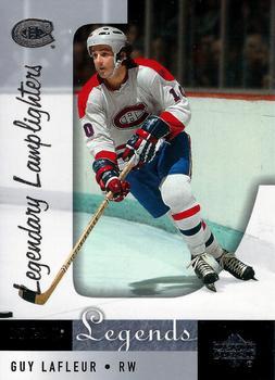 #95 Guy Lafleur - Montreal Canadiens - 2001-02 Upper Deck Legends Hockey