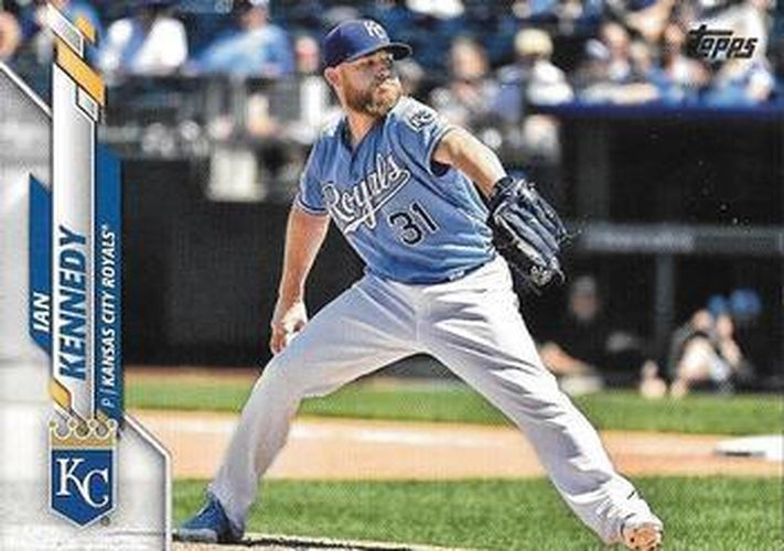 #95 Ian Kennedy - Kansas City Royals - 2020 Topps Baseball