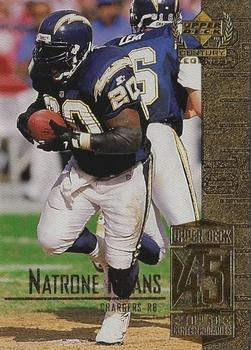 95 Natrone Means - San Diego Chargers - 1999 Upper Deck Century Legen –  Isolated Cards