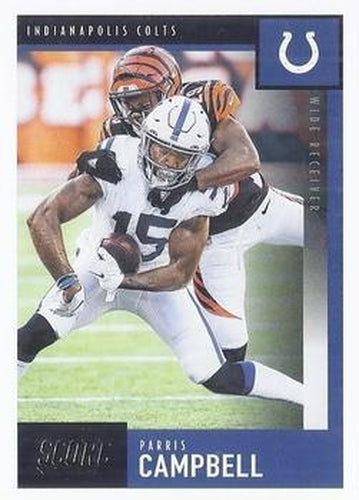 #95 Parris Campbell - Indianapolis Colts - 2020 Score Football