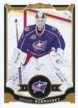 #95 Sergei Bobrovsky - Columbus Blue Jackets - 2015-16 O-Pee-Chee Hockey