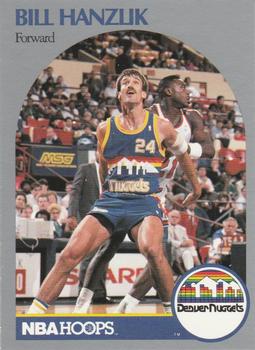 #95 Bill Hanzlik - Denver Nuggets - 1990-91 Hoops Basketball