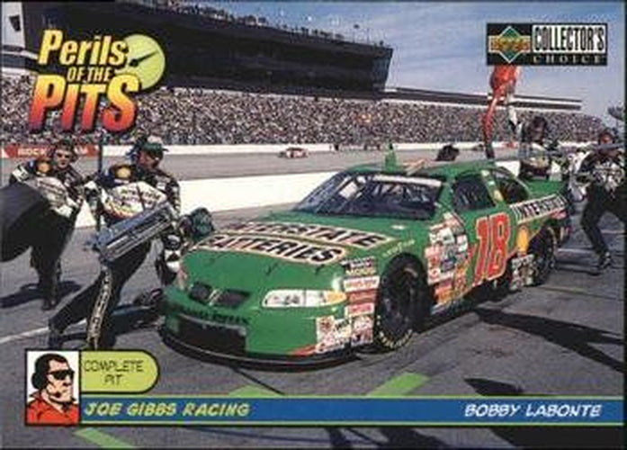#95 Bobby Labonte - Joe Gibbs Racing - 1998 Collector's Choice Racing