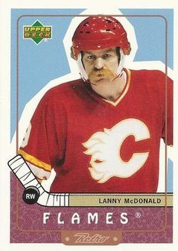 #95 Lanny McDonald - Calgary Flames - 1999-00 Upper Deck Retro Hockey