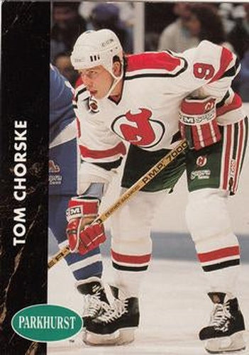 #95 Tom Chorske - New Jersey Devils - 1991-92 Parkhurst Hockey