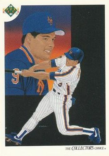 #95 Gregg Jefferies - New York Mets - 1991 Upper Deck Baseball